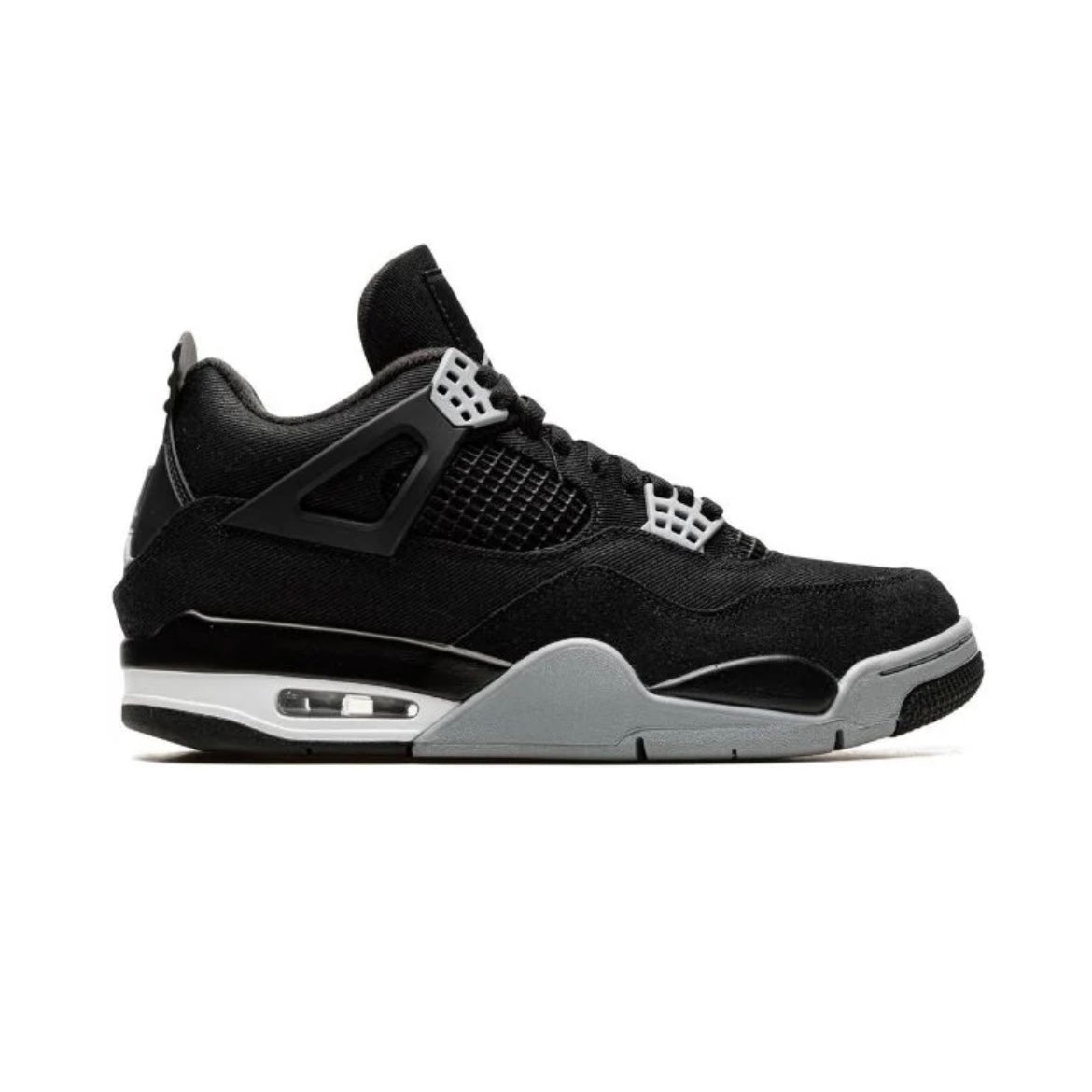 Air Jordan 4 Black Canvas