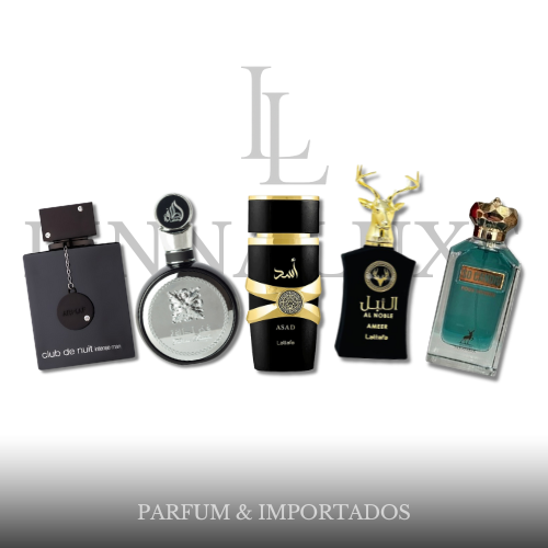 PROMOÇÃO COMPRE 2 LEVE 5 - Club de nuit, So Candid, Lattafa Fakhar, AL Noble Ameer e Assad Lattafa - Queima de Estoque - 100ml Cada