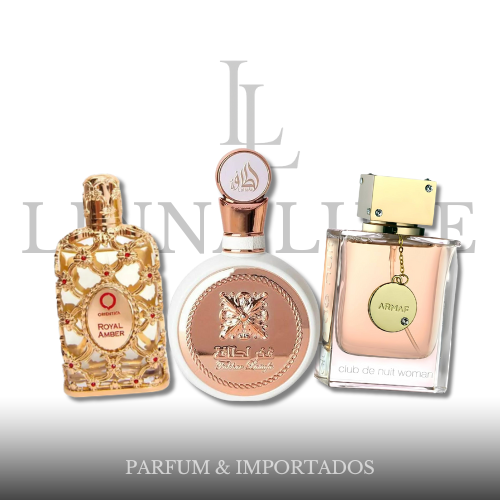 PROMOÇÃO COMPRE 1 LEVE 3 - Lattafa Fakhar, Royal Amber e Club de nuit - Edição Limitada ❤️ - 100ml Cada