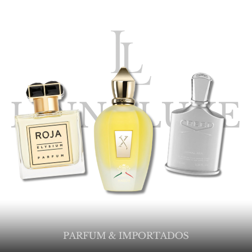 PROMOÇÃO COMPRE 1 LEVE 3 - Roja Parfums Amber Aoud, Xerjoff 1861 Naxos e Creed Himalaya - Esquenta Black Friday! 🔥 - 100ml Cada