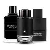 PACK 3 PARFUMES: TOM FORD OMBRE LEATHER, GIVENCHY GENTLEMAN, MONTBLANC EXPLORER 100ML