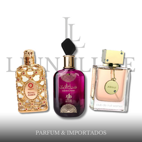 PROMOÇÃO COMPRE 1 LEVE 3 - Royal Amber, Sabah al Ward e Club de nuit - Edição Limitada ❤️ - 100ml Cada