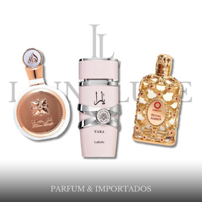 PROMOÇÃO COMPRE 1 LEVE 3 - Lattafa Yara, Fakhar e Royal Amber - Pré Esquenta Black Friday! 🔥 - 100ml Cada