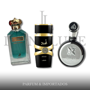PROMOÇÃO COMPRE 1 LEVE 3 - Lattafa Fakhar, So Candid e Assad Lattafa - Pré Esquenta Black Friday! 🔥 - 100ml Cada